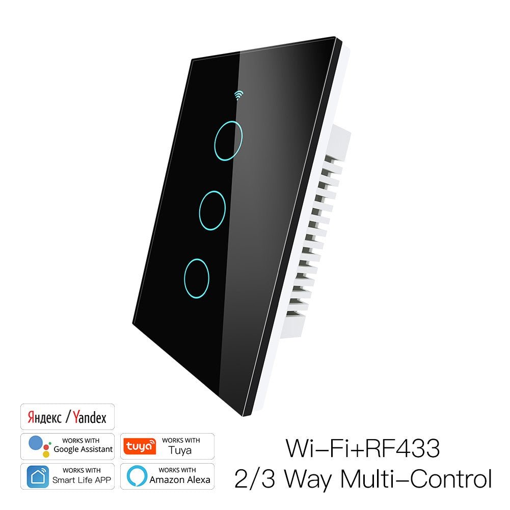 WiFi Light Switch Tuya Smart Home Smart Life RF433Mhz Wireless APP Voice  Control – Oz Marketplace