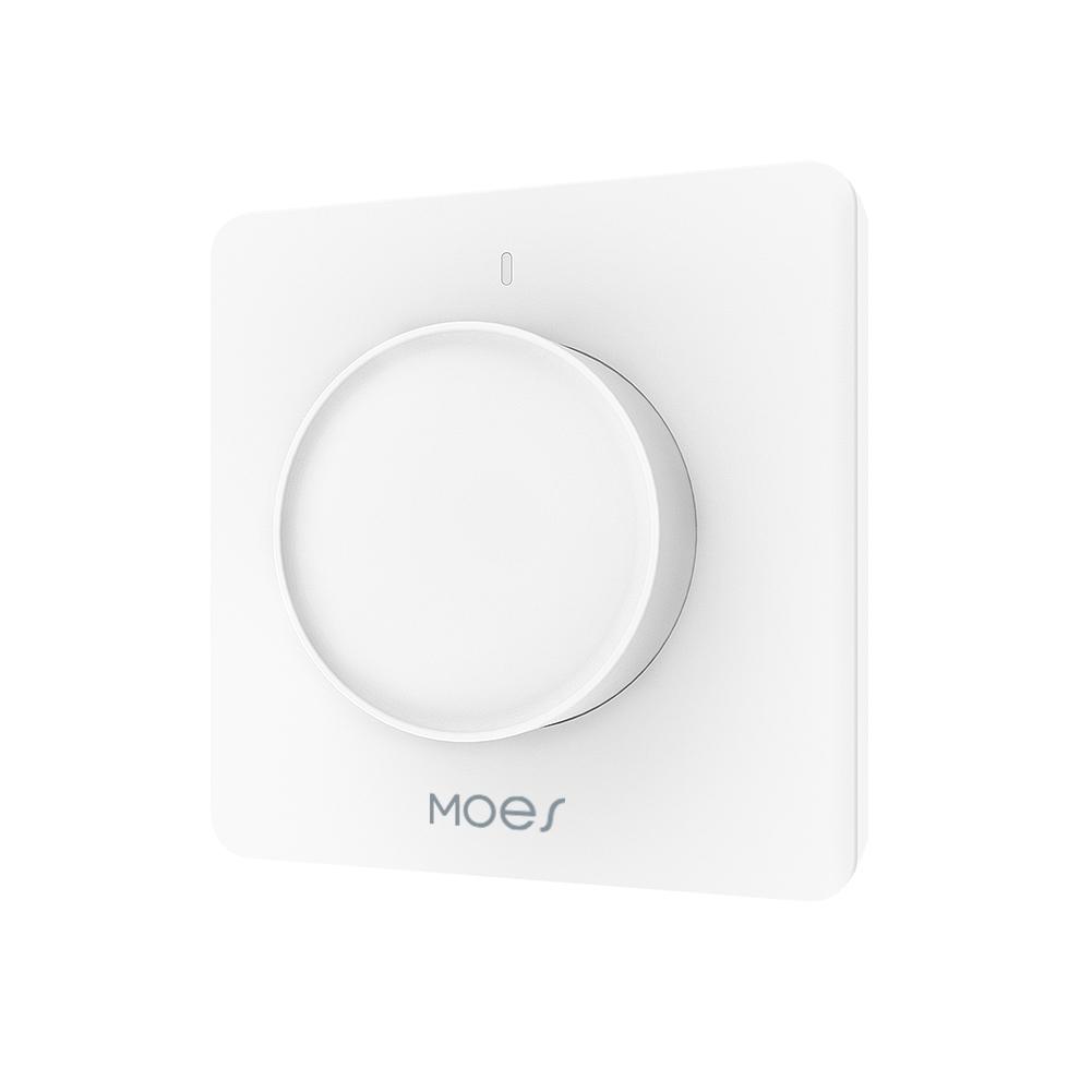 New WiFi Smart Rotary Light Dimmer Switch Schedule Timer Brightness Memory EU - Moes
