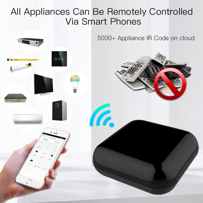 Smart WiFi RF IR Universal Remote Controller|315 433MHz Smart Control ...