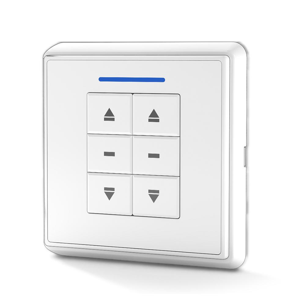 RF433 Remote Emitter For Controlling WiFi ZigBee Curtain Motor Hand-held Wall-Mounted Transmitter Multiple Channels Optional - Moes