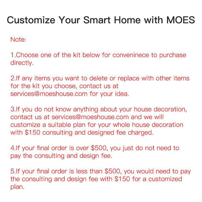 Smart Home Solutions Customization - Moes