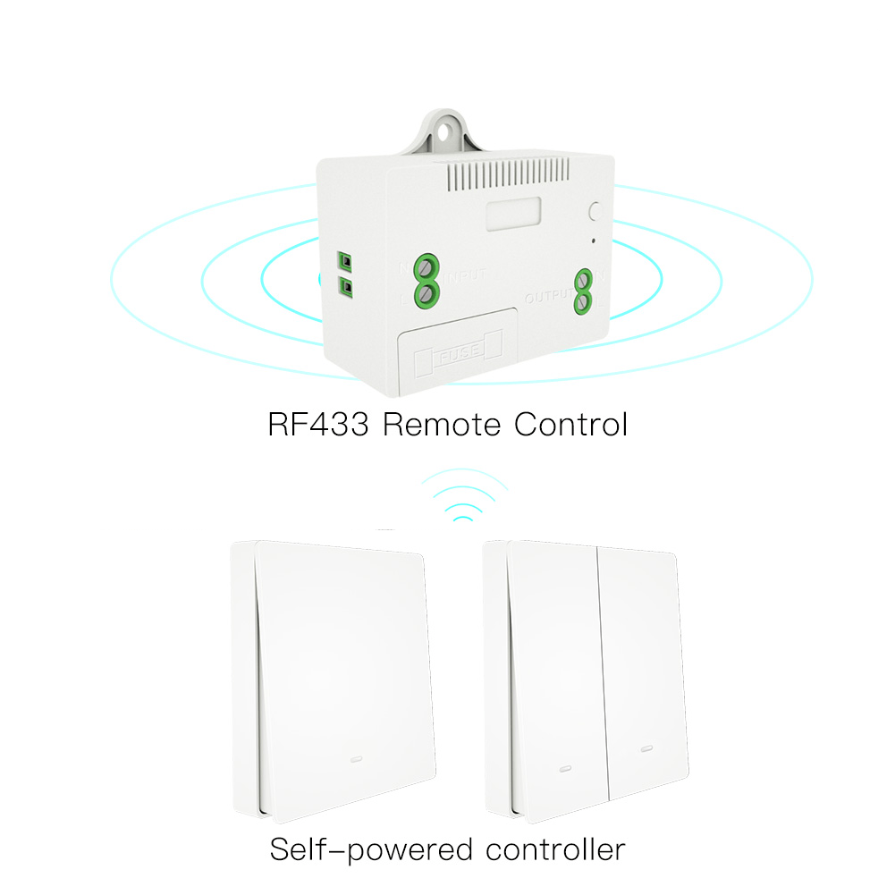 Wireless Self Powered Switch|No Need Battery RF433 Transmitter Switch ...