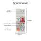 Smart WiFi Circuit Breaker IoT Air Switch Overload Short Circuit Surge Protection Work with Smart Life/Tuya Smart APP Voice Control with Alexa Google home - Moes