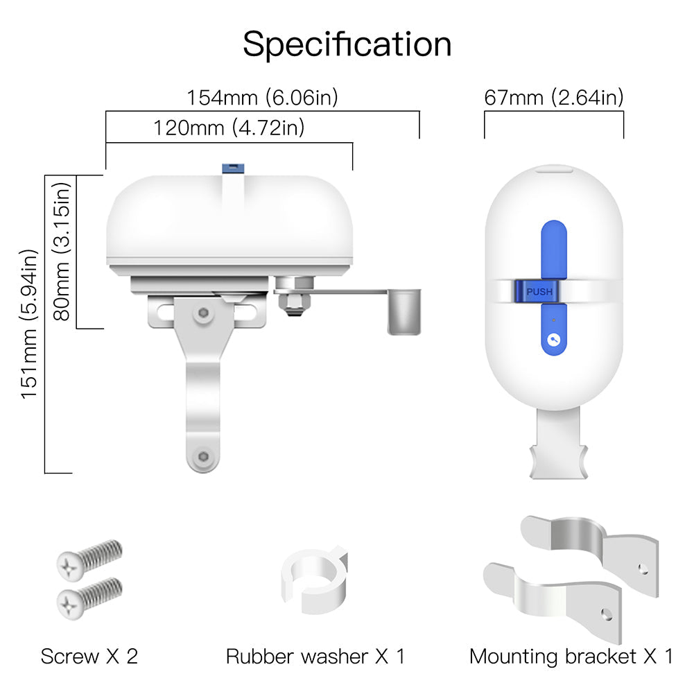 Smart WiFi Water Gas Valve Controller Pipeline Auto Shut OFF - MOES