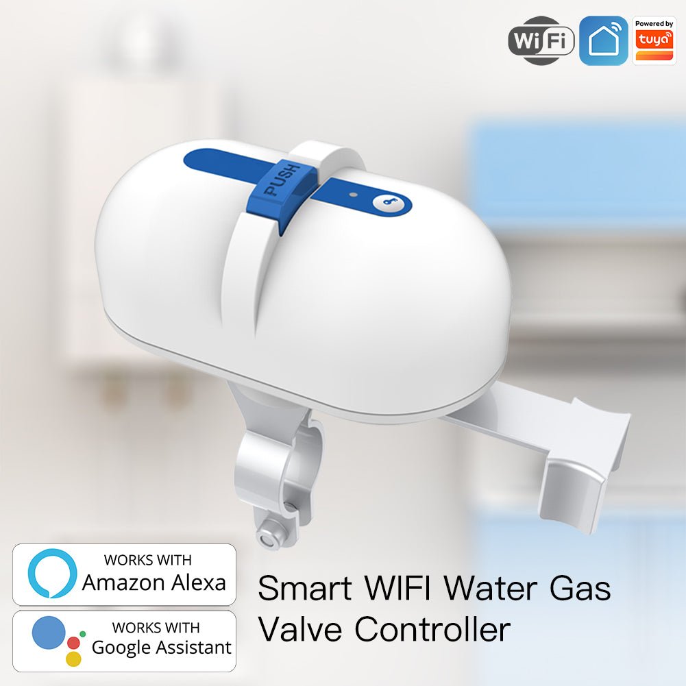 Smart WiFi Water Gas Valve Controller Pipeline Auto Shut OFF - MOES