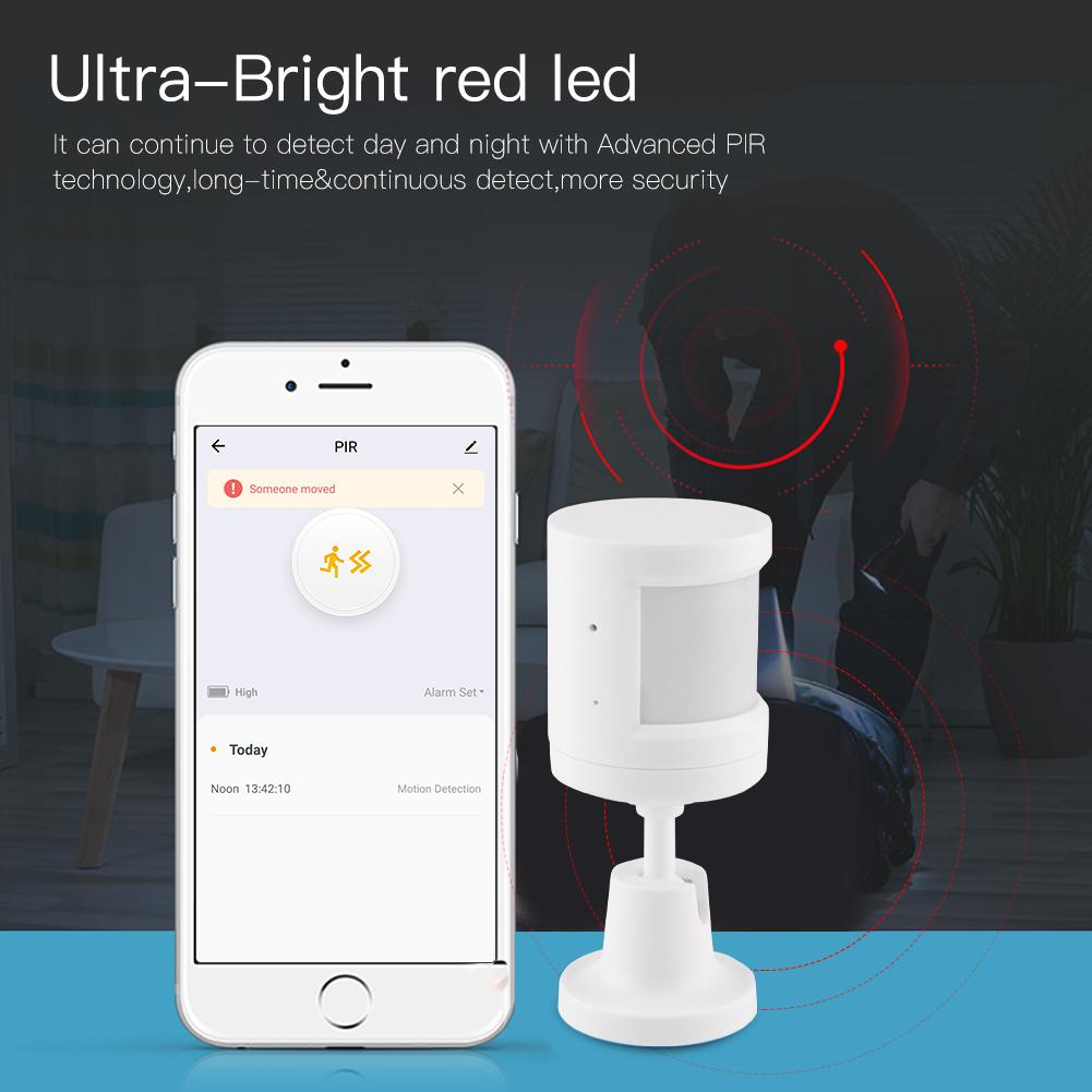 ZigBee Human Presence Sensor Detector|Smart PIR Sensor With Foot Stand ...