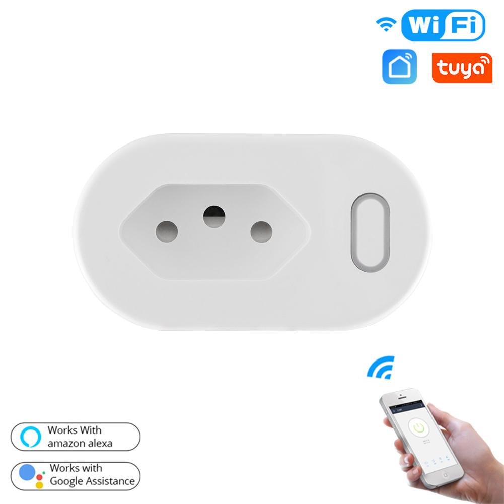 Smart Plug 2 Packs 16A Wi-Fi Enabled with Timer Energy Monitor