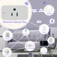 Tuya Smart Plug WiFi Socket Mini Outlet Bluetooth Gateway Hub Functional Smart Life APP Astronomical Timer Remote Control Compatible with Alexa Google Home 15A US - MOES