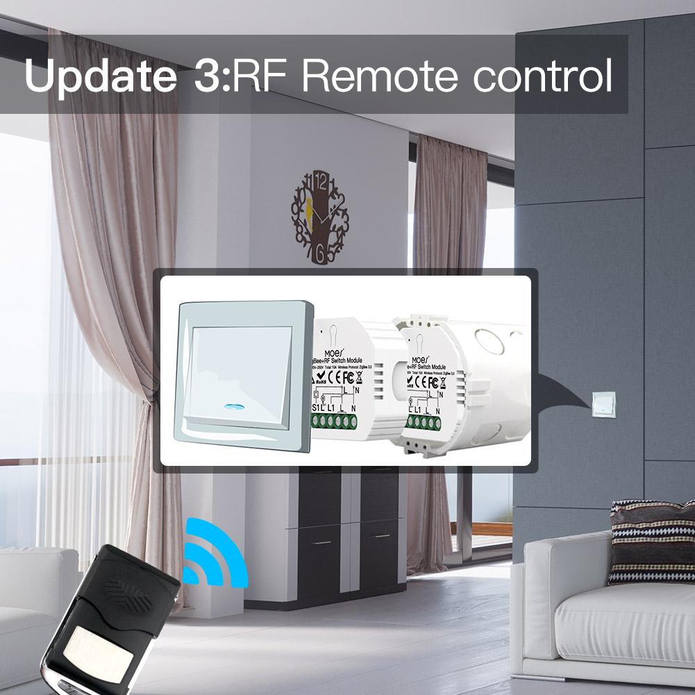 Update 3: RF Remote control - Moes