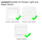 Update2:Suitable for Rocker L ight and Reset Switch - Moes