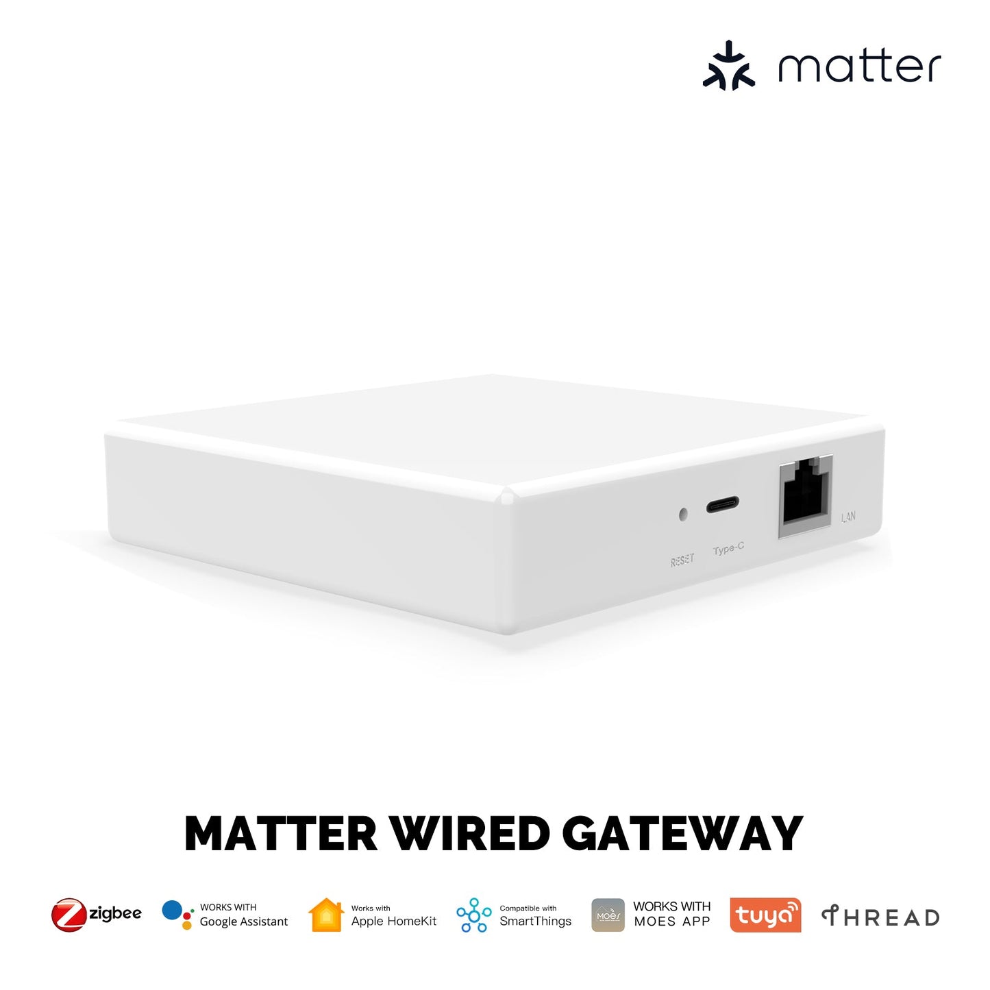 Tuya Zigbee Matter Thread Gateway Smart Home Bridge Matter Hub
