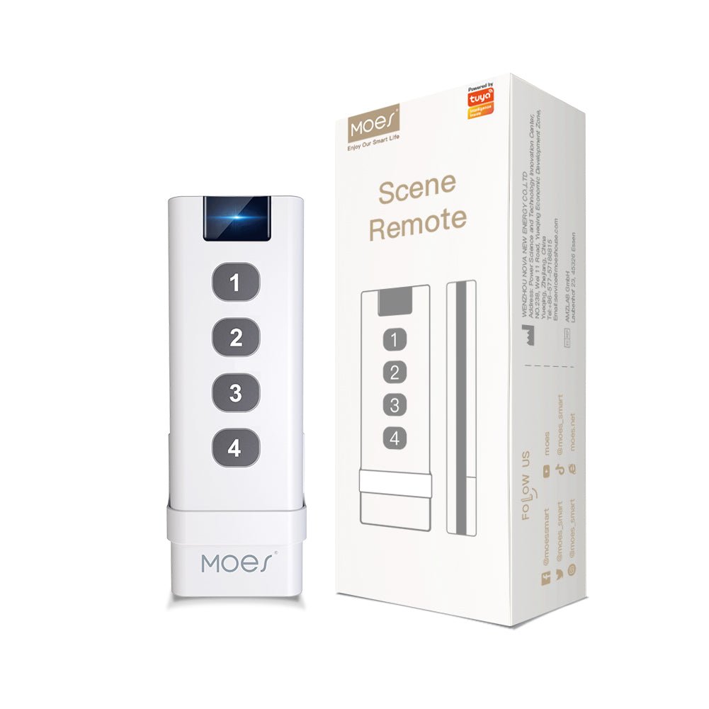 Zigbee Scene Switches | One-Tap Smart Home Modes - MOES