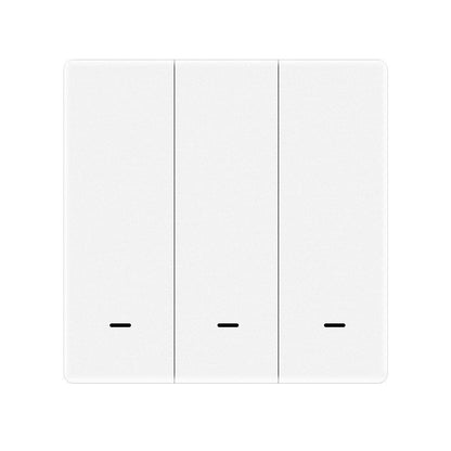 Tuya ZigBee Wireless Scene Switch Mechanical Push Button Controller Battery Powered Transmitter Switch via Smart Life App Smart Home Automation Scenario for Smart Devices 1/2/3 Gang - Moes