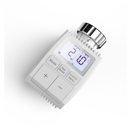 Tuya ZigBee3.0 New Mini Radiator Actuator Valve Smart Programmable Thermostat Temperature Controller External Sensor Accurate Heater TRV Thermostatic Radiator Valve Voice Control with Alexa - Moes