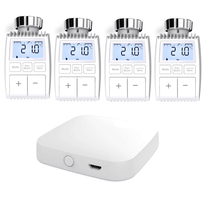 Tuya ZigBee3.0 Smart Programmable Thermostat Radiator Actuator Valve Temperature Controller - MOES