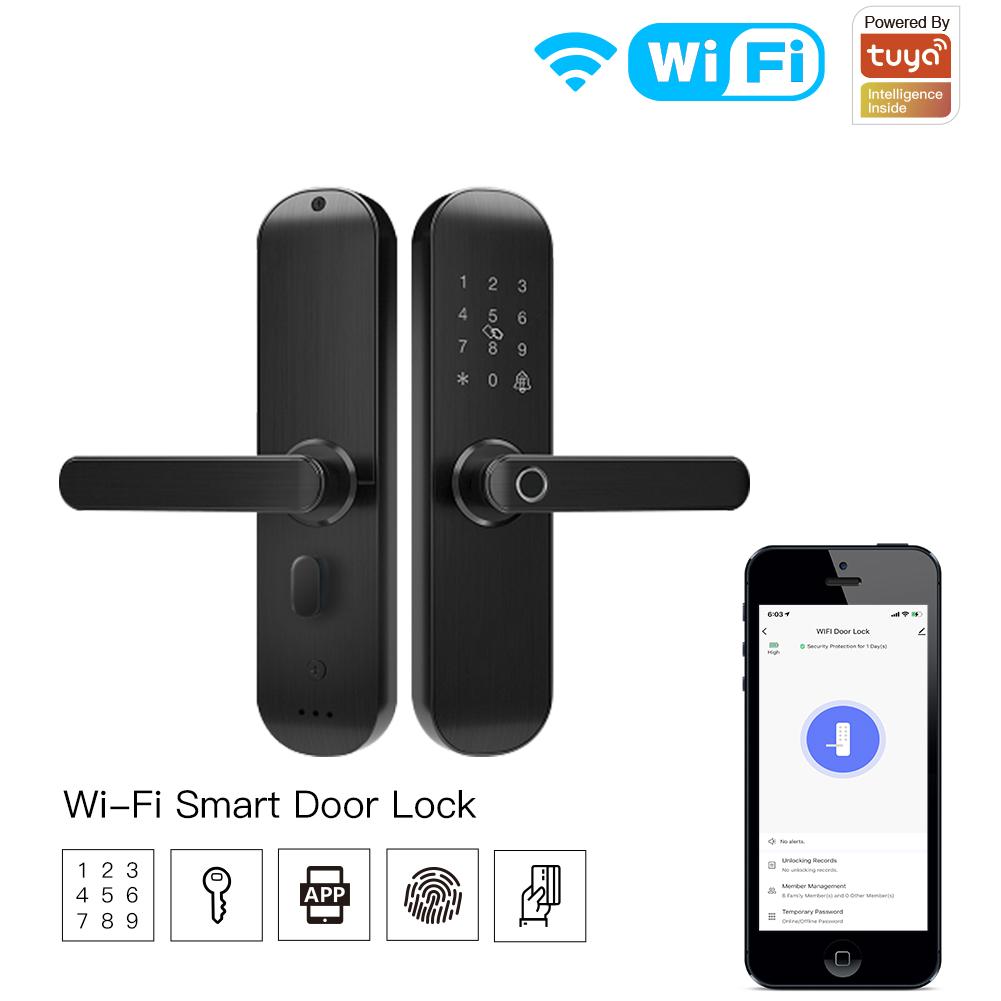 Geek E908 Wi-Fi Enabled 5-in-1 Smart Digital Door Lock With 5 Locking