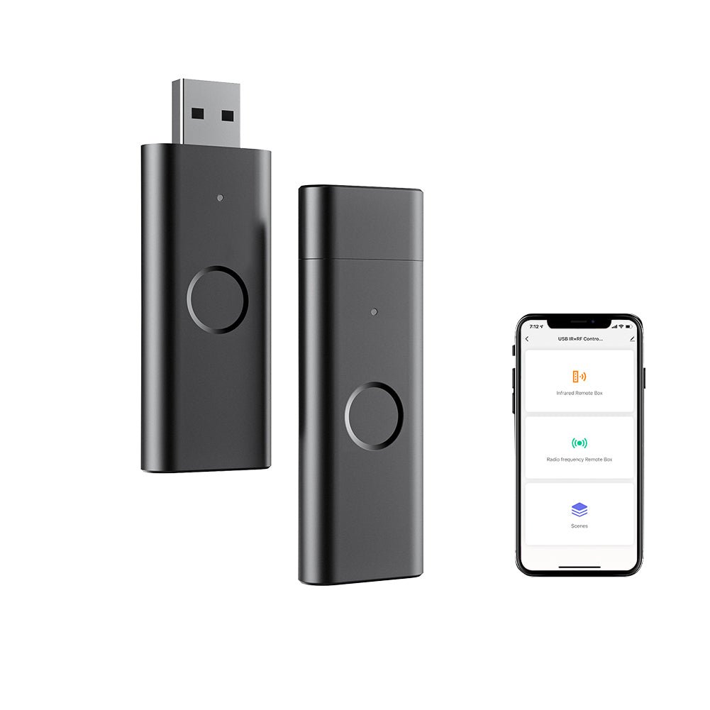 WiFi IR RF USB Smart Remote Controller|50M App Voice Universal Remote ...