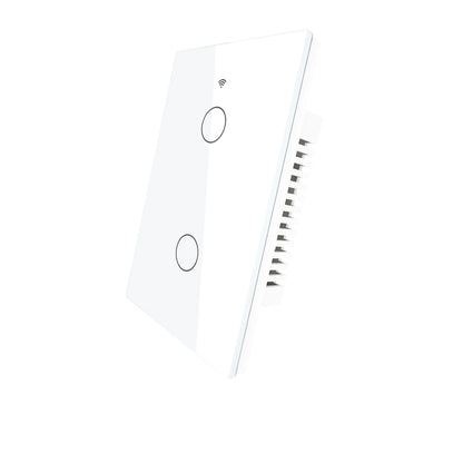 WiFi RF433 Smart Light Wall Touch Switch Single Pole 1/2/3/4 Gang US 220V - MOES