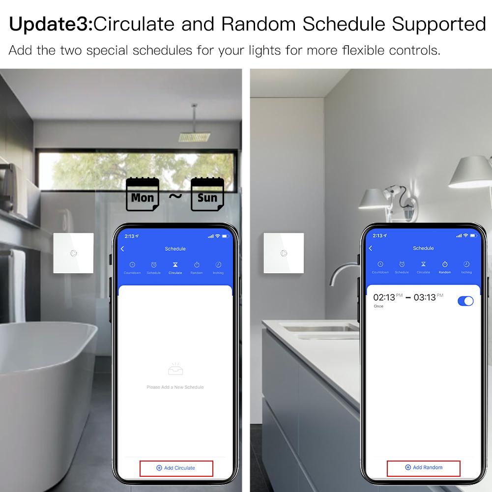 Update3:Circulate and Random Schedule Supported - Moes