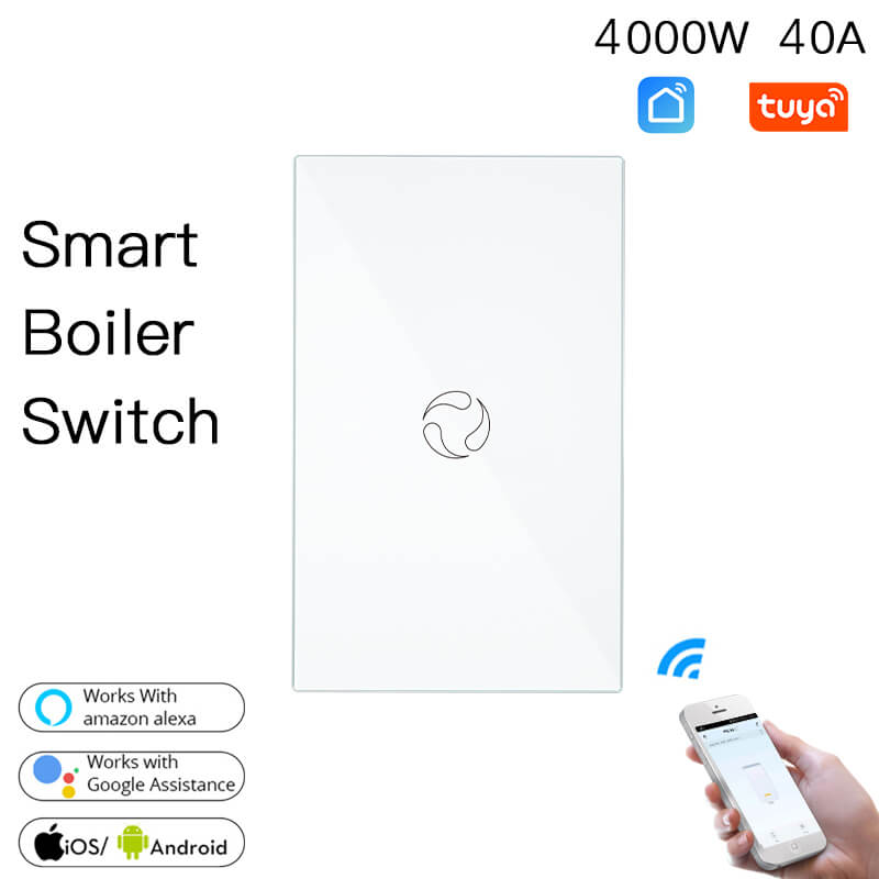 Lumive Smart Water Heater Switch Alexa Switch [20A,4400W] - Lumive