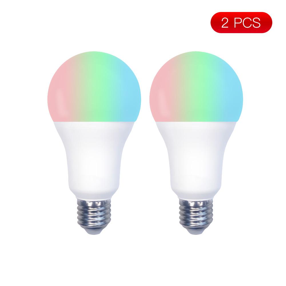 WiFi Smart LED Light Bulb Dimmable Lamp 14W,RGB C+W Smart Life Tuya App Music Rhythm E27 - Moes