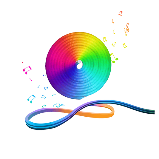 Wifi Smart LED Neon Light Strip RGB Color Led Tape Lamp for TV Backlight, Home Party Decor - MOES