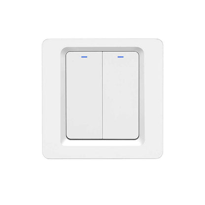 WiFi Smart Light Push Button Switch 2 Way Multi-Control Neutral Wire Required EU - MOES
