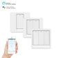 WiFi Smart Light Switch Push Button 2-way Multi-control 1/2/3 Gang EU UK Version Neutral Wire Required - Moes