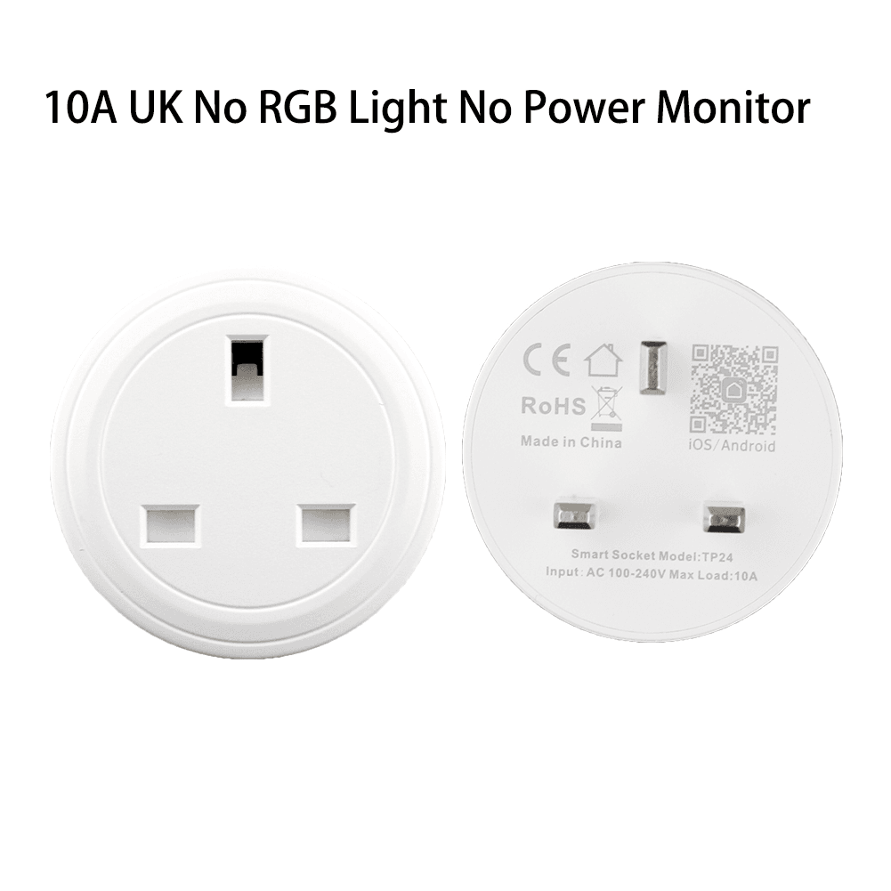 WiFi Smart Plug Socket Electrical Socket 10A Us/UK/EU - China 2