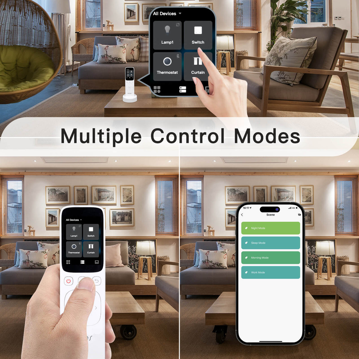 Smart Remote Control With Screen Smart Home Remote