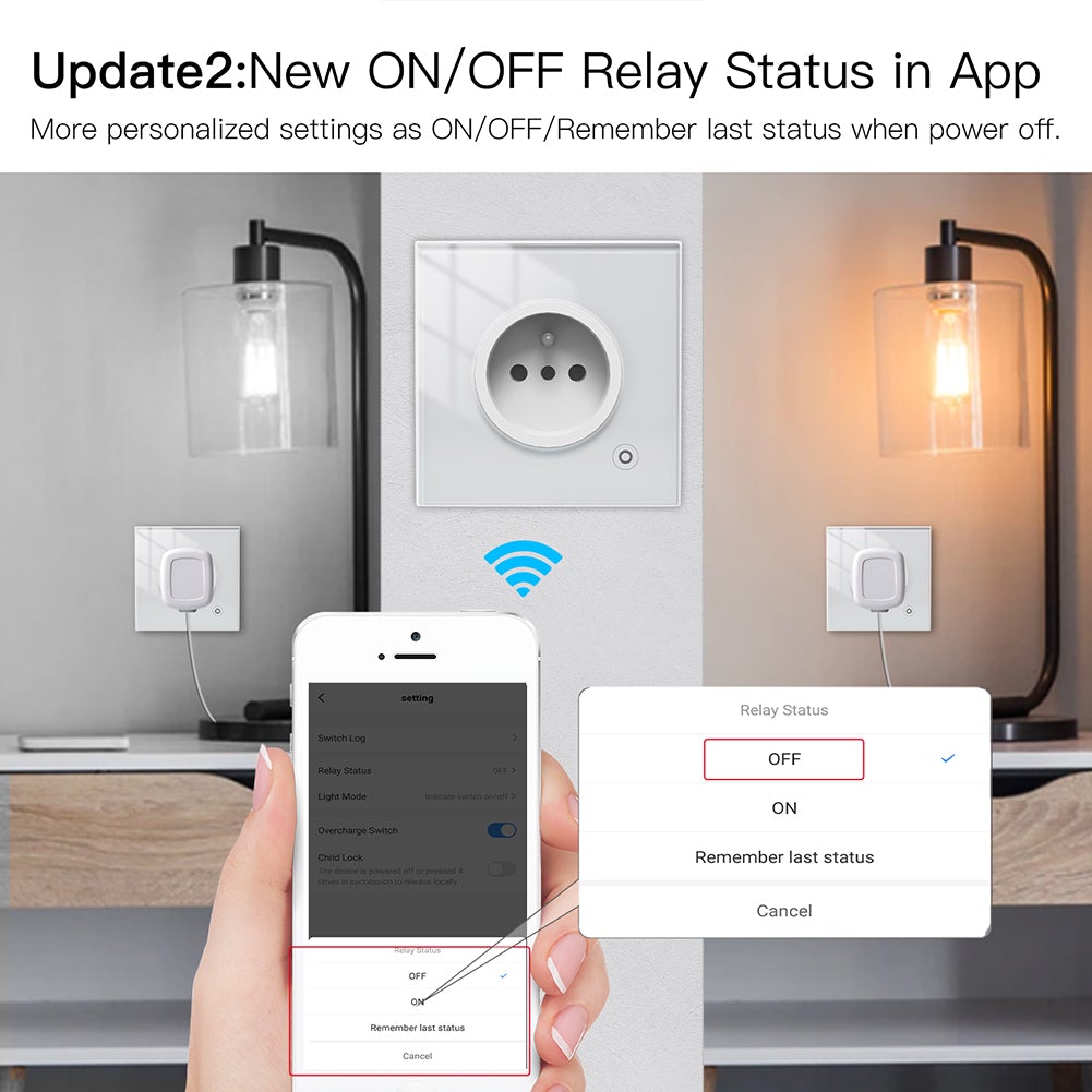 Update2: New ON/OFF Relay Status in App - Moes