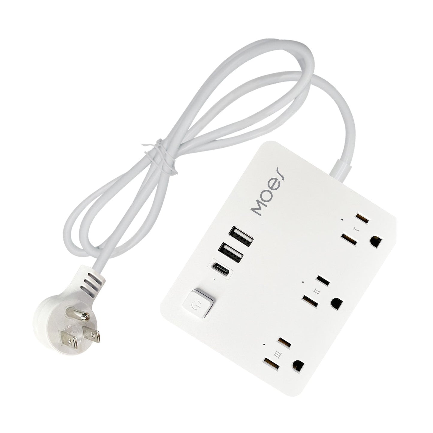 Smart Power Strip Surge |3 Outlets Power With USB Port – MOES