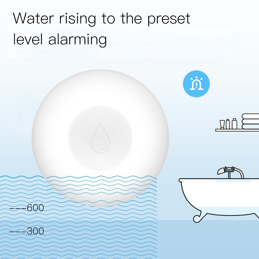 ZigBee Flood Sensor Water Leakage Detector 2MQTT Setup Available - Moes