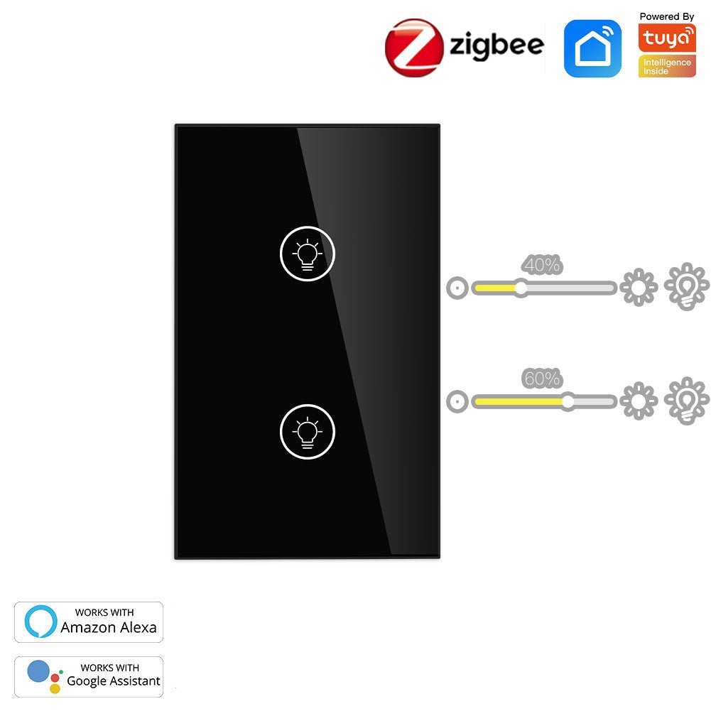 Zigbee switch with touch dimmer Moes - making lighting smart, Tuya Smart,  Home Assistant 