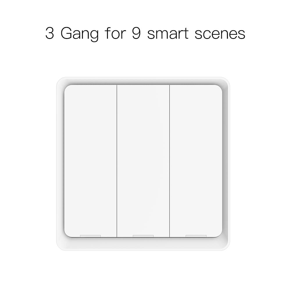 3 Gang for 9 smart scenes - MOES