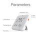 The smart brightness thermometer senses the changes in the ambient light - Moes