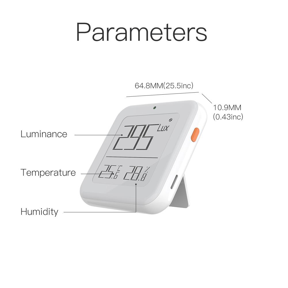 Smart Thermometer With Temperature Humidity & Light Sensitive