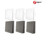 ZigBee 1/2/3 Gang Smart Push Button Lichtschalter Multi-Control Neutralleiter Optional EU