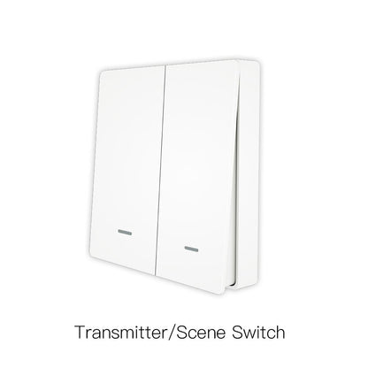 ZigBee Smart Push Button Switch and ZigBee Scene Switch Kit L Only No Neutral Wire or L+N Wiring Optional No Capacitor Required Tuya ZigBee Hub Required - Moes