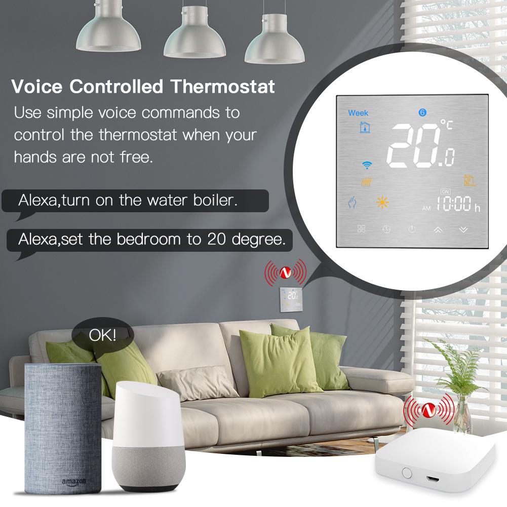 Zigbee best sale thermostat alexa