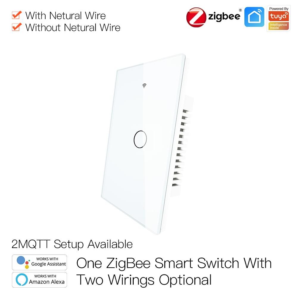 MOES Tuya ZigBee 3.0 Smart Light Switch Relay Module 1/2/3 Gang Smart  Life/Tuya App Control, Works with Alexa Google Home Yandex