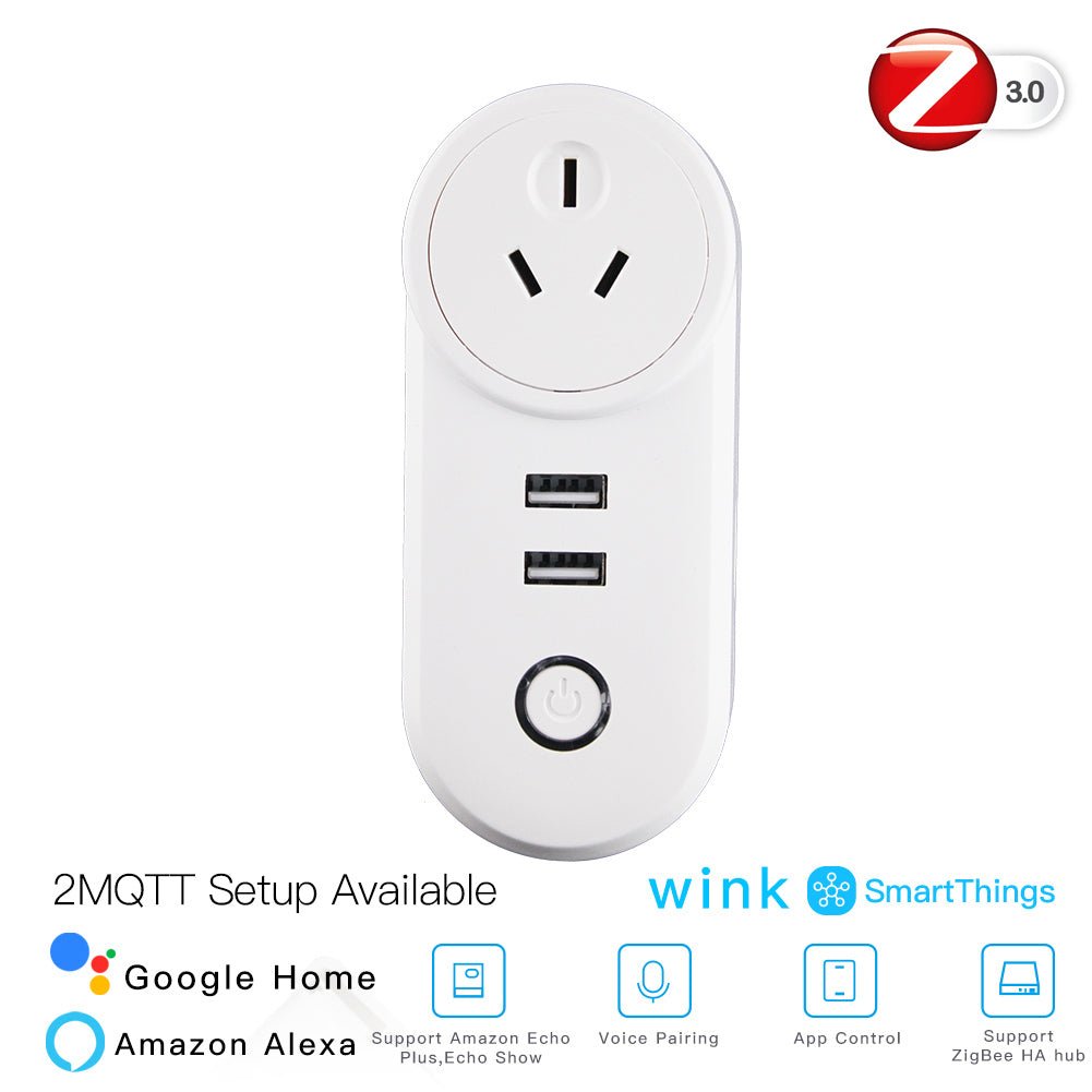 ZigBee3.0 Socket Plug|2MQTT App Control Smart – MOES